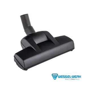 Air Turbine PowerBrush TK284 Wessel Werk 1 1/4 inches BLACK 11 inches  Cleaning Path - PW180B