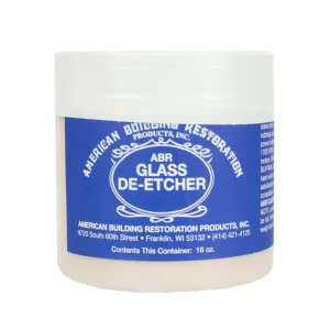 American Building Restoration Glass De-Etcher