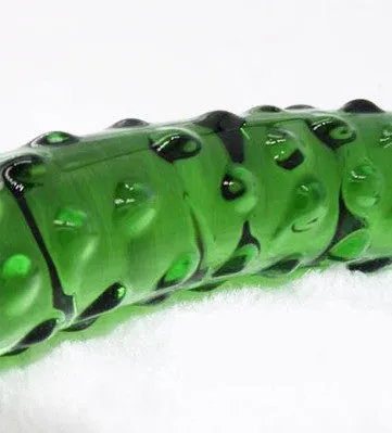Cucumber Glass Dildo