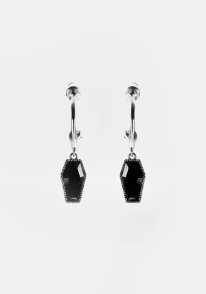 DEATH HOOP EARRINGS