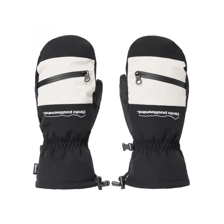 Dimito 23 Block Mitten Glove-BLACK