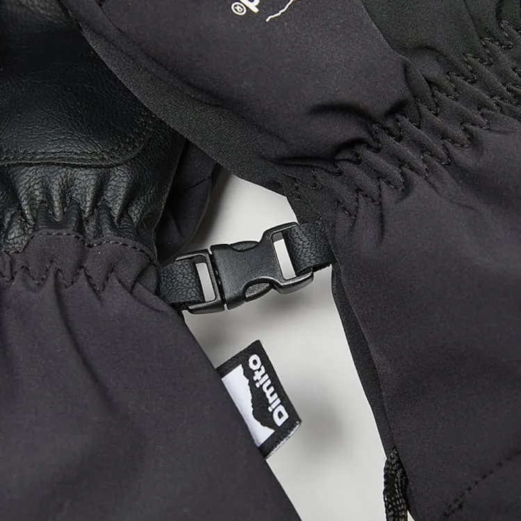 Dimito 23 Block Mitten Glove-BLACK