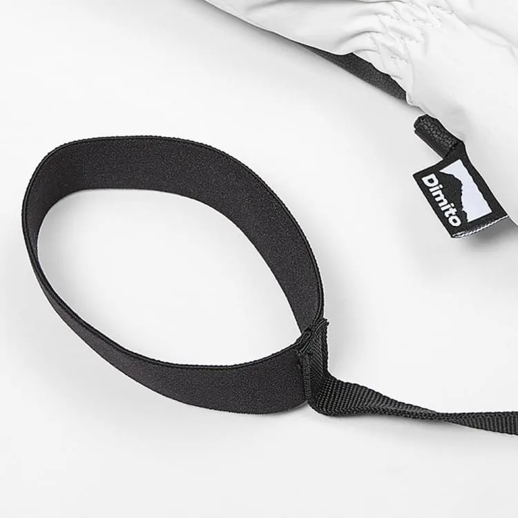 Dimito OG Logo Mitten Glove-WHITE