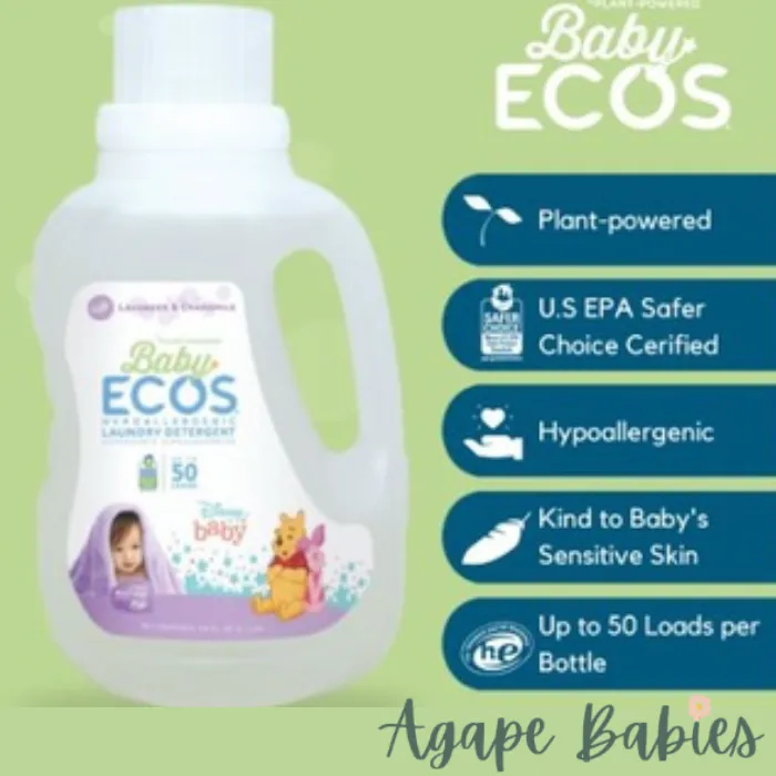 ECOS Baby Laundry Detergent Lavender & Chamomile Disney 50oz
