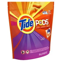 Laundry Detergent, Pod, Spring Meadow, 35-Ct.