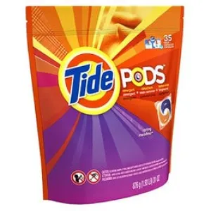 Laundry Detergent, Pod, Spring Meadow, 35-Ct.