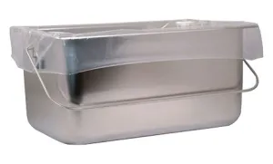 MicroNova BKL1-1818IRB 3 Mil Sterile BucketLiner&trade; for 1 Gallon Buckets, 18" x 18"  (Case of 50)