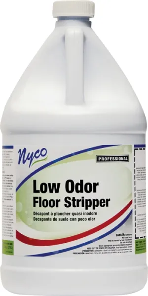 nyco NL402-G4 Floor Stripper, 128 oz, Liquid, Yellow :EA: QUANTITY: 4