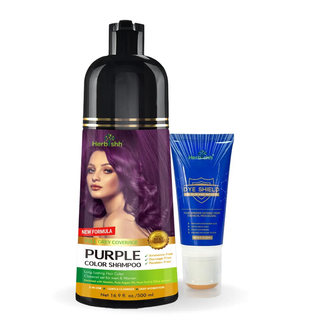 Perfect Hair Care Combo - Hair Color and Dye Defender - Herbishh
