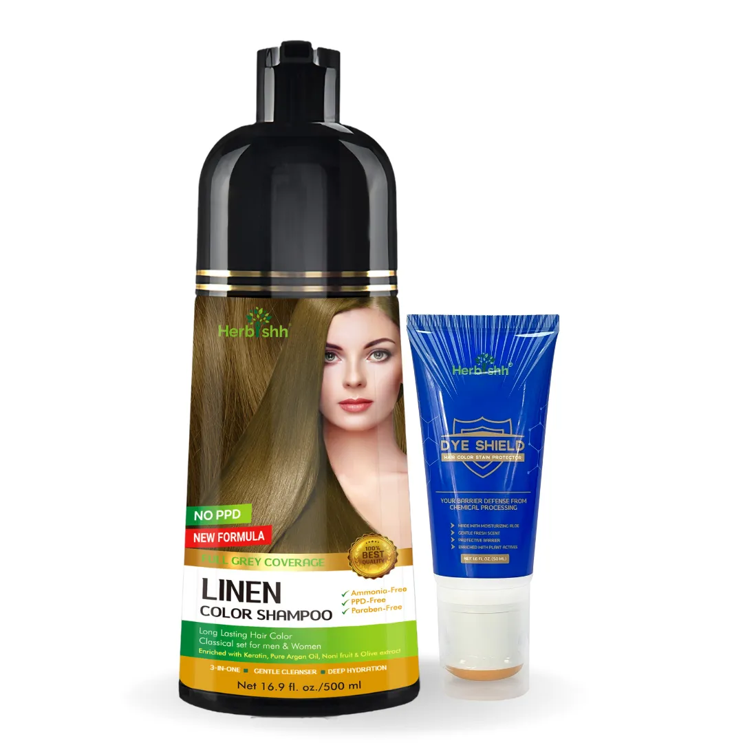 Perfect Hair Care Combo - Hair Color and Dye Defender - Herbishh