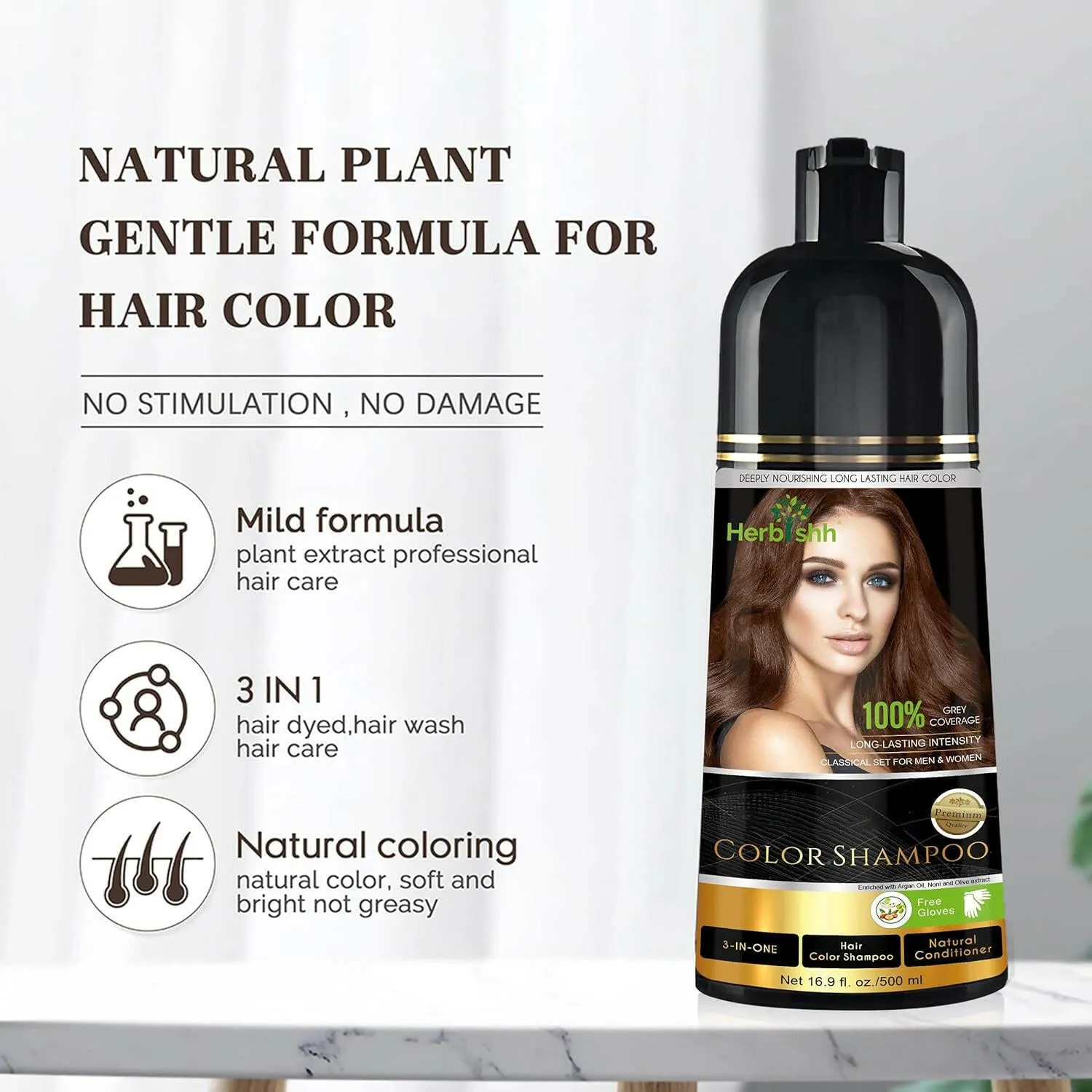 Perfect Hair Care Combo - Hair Color and Dye Defender - Herbishh