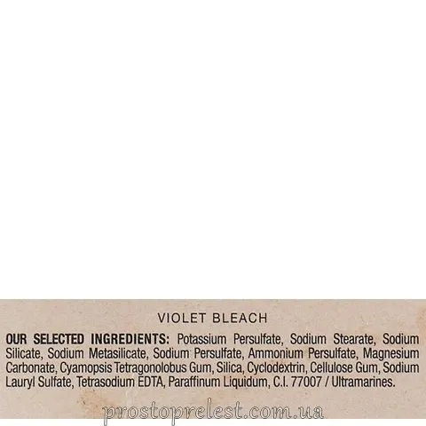Previa Bleach Dust Free Powder Violet Bleach – Безпильова освітлююча пудра фіолетова